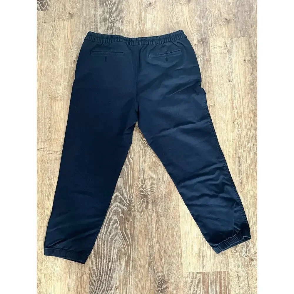 Banana Republic Travel Jogger Pants Men’s XL Navy Blue Stretch Casual Drawstring